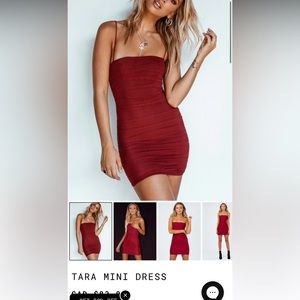 Dress red